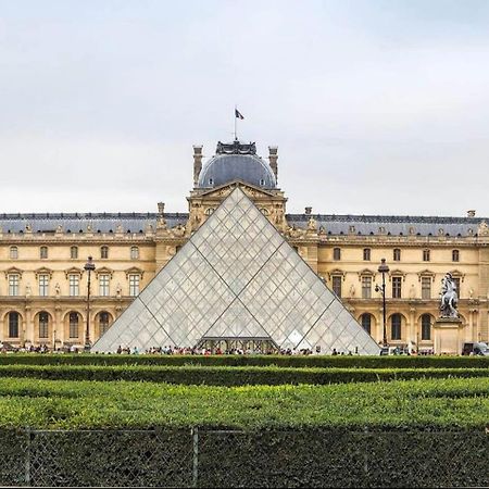 Best Location Calm Palais Royal Louvre Opera Concorde Clim Parigi Esterno foto